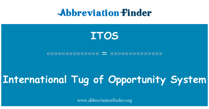 ITOS: Međunarodnom Tug priliku sustava