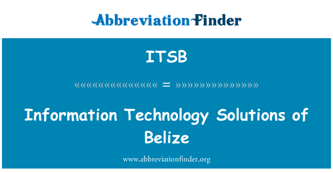 ITSB: Information Technology Solutions of Belize