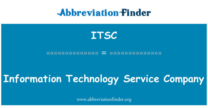 ITSC: Azienda di servizi di Information Technology