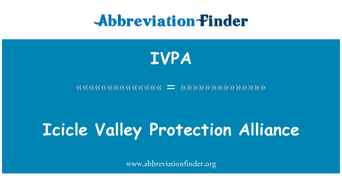 IVPA: Alianza de protección del Valle de Icicle