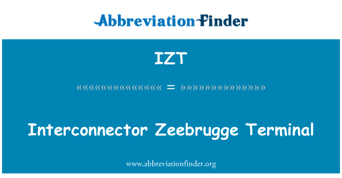 IZT: 聯網澤布呂赫碼頭