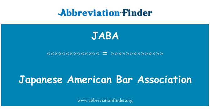 JABA: Jepun American Bar Association
