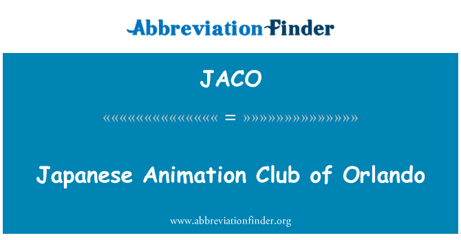 JACO: Anime Club Orlando