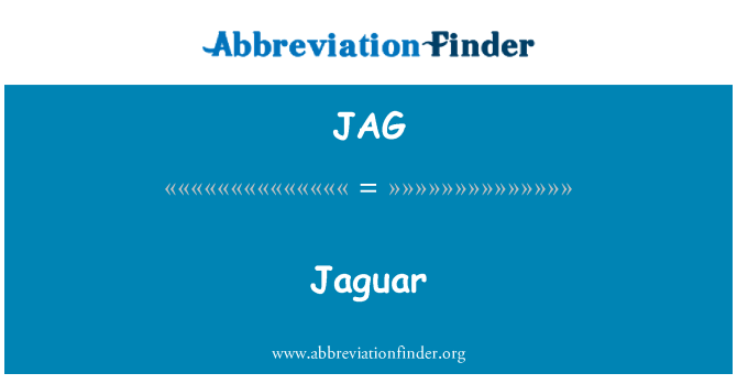 JAG: Jaguar
