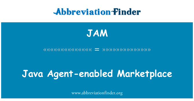 JAM: Java Agent-aktiveret Marketplace