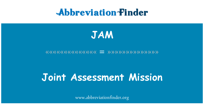 JAM: Misión de evaluación conjunta