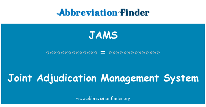 JAMS: Sistèm Gestion Décision commune