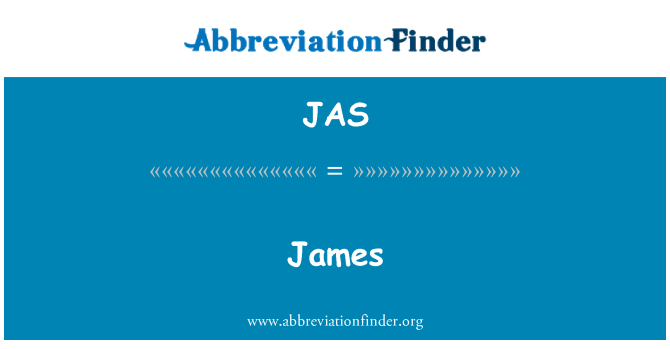 JAS: James