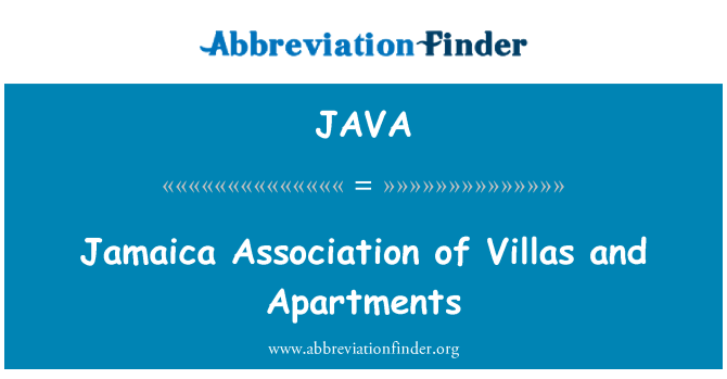 JAVA: जमैका एसोसिएशन के विला और अपार्टमेंट