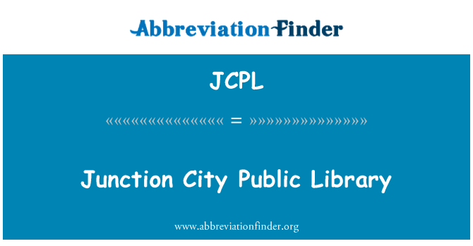 JCPL: Junction City Public Library