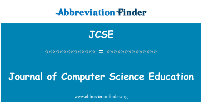 JCSE: Deník výuky informatiky