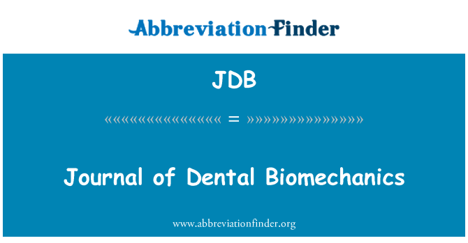 JDB: Jounal de Biomécanique dan