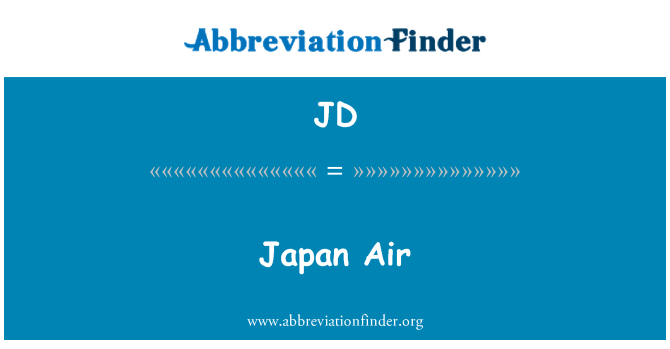 JD: Japonska Air