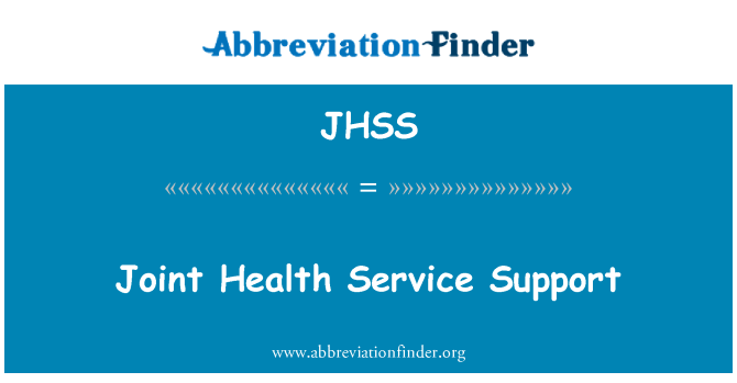 JHSS: Gemeinsame Gesundheit-Service-Support