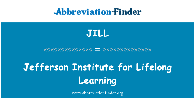 JILL: Jefferson institut celoživotního vzdělávání