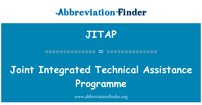 JITAP: Közös integrált műszaki segítségnyújtási program