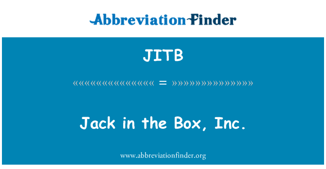 JITB: Jack in the Box Inc.