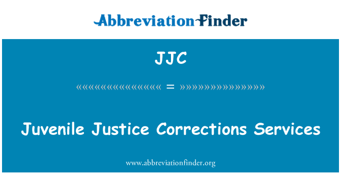 JJC: Неповнолітніх правосуддя Services виправлення