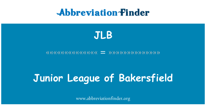 JLB: Junior League of Bakersfield