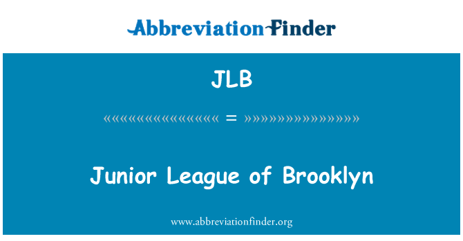 JLB: Junior League Brooklyn