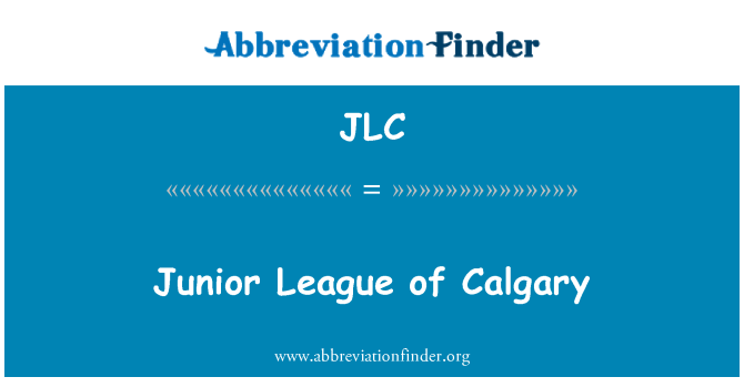 JLC: Junior League van Calgary