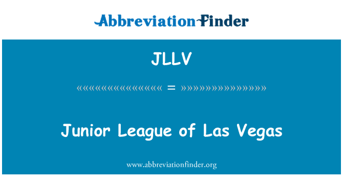 JLLV: Junior League van Las Vegas