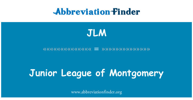 JLM: Lliga júnior de Montgomery