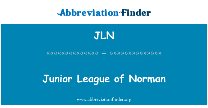 JLN: Junior League Norman