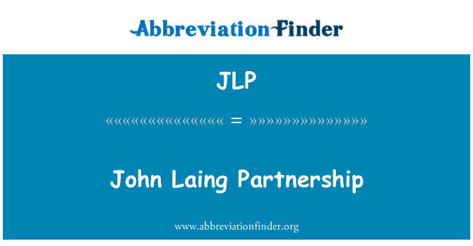 JLP: John Laing Partnership