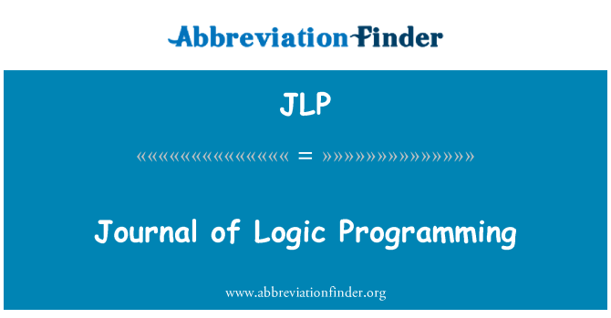 JLP: Journal de programmation logique