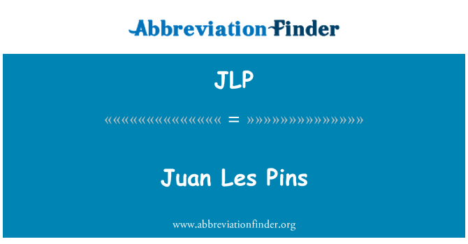 JLP: Juan Les Pins