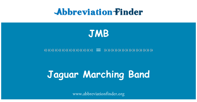 JMB: Jaguar Marching Band