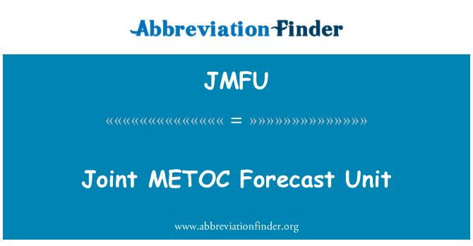 JMFU: Commune METOC projte inite w la
