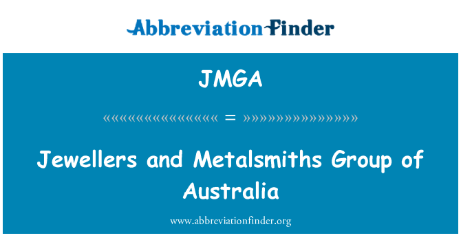 JMGA: Jewellers dan Kumpulan Metalsmiths Australia