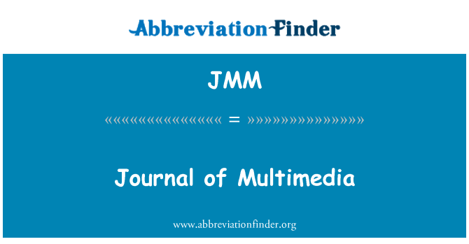 JMM: Tidsskrift for Multimedia