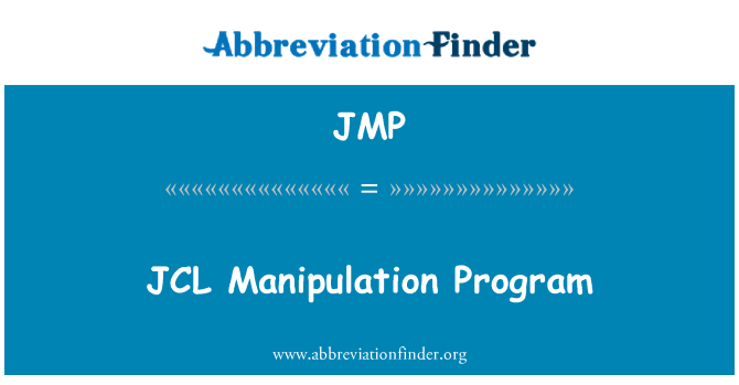 JMP: Programa de manipulació de JCL
