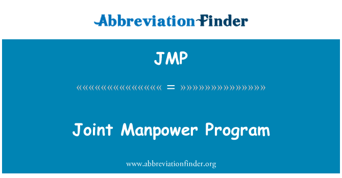 JMP: Společné síly Program