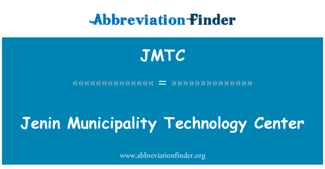 JMTC: Džanínu obec technologické centrum