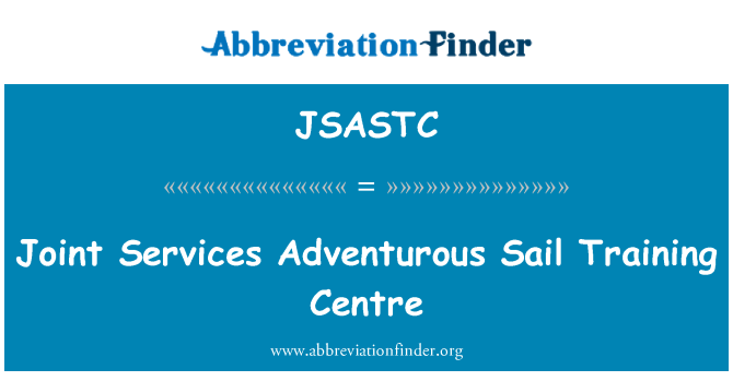 JSASTC: Joint isalpaw Adventurous taħriġ taċ-Ċentru tas-servizzi