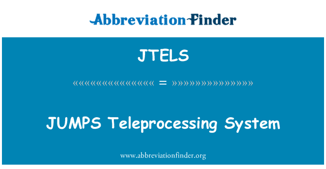 JTELS: Sistema di telegestione di salti