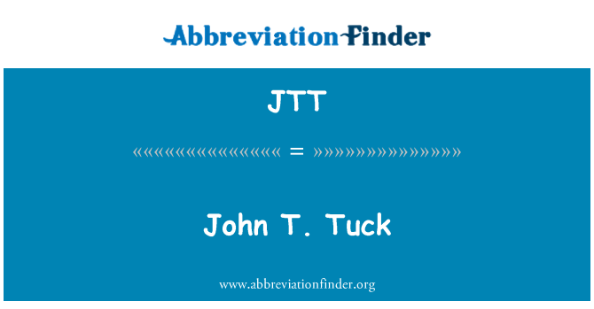 JTT: John T. kòmande