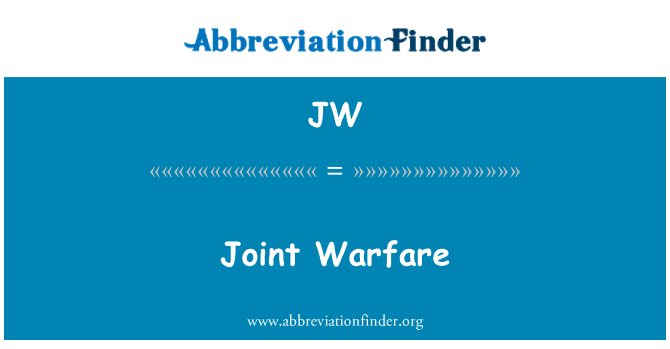 JW: 統合作戦