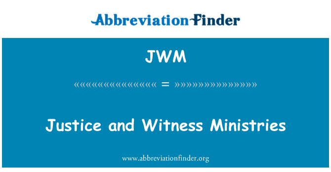 JWM: Jistis Et Témoin ministè