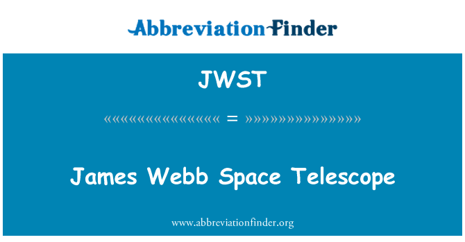 JWST: James Webb Uzay Teleskobu