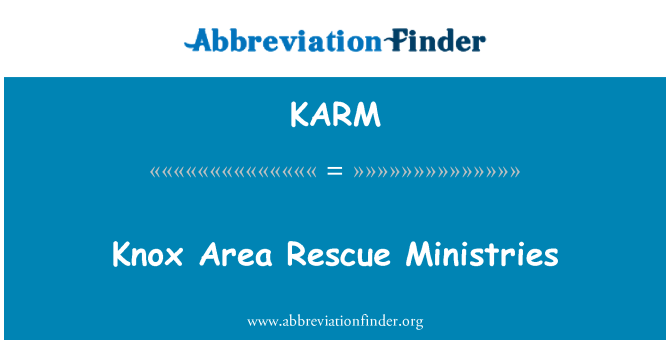KARM: Knox zòn sovtaj ministè