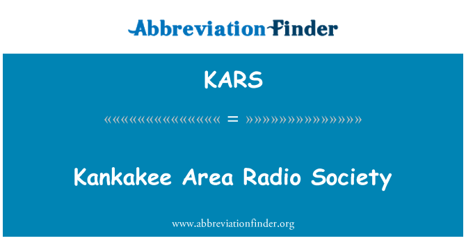 KARS: Kankakee området Radio Society