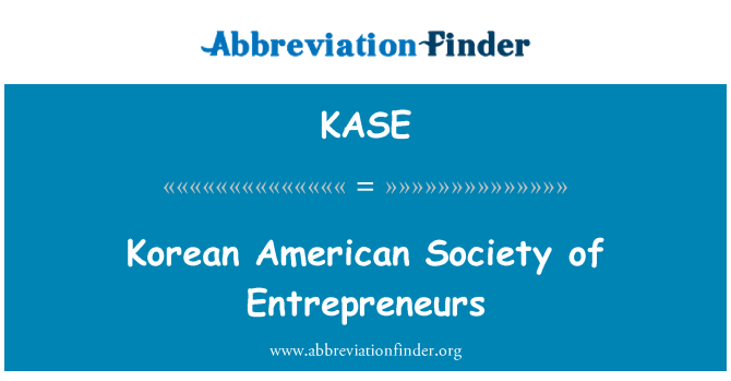 KASE: Korėjos American Society of verslininkams