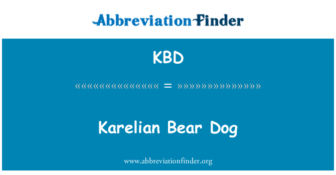 KBD: Ikollhom Karelian kelb