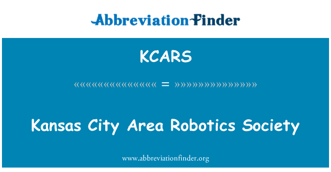 KCARS: Kansas City zòn Robotique sosyete