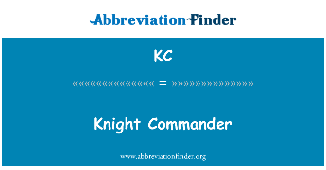 KC: Komander Knight